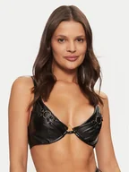 Biustonosze - Hunkemöller Biustonosz z fiszbiną Faye 206204 Czarny - miniaturka - grafika 1