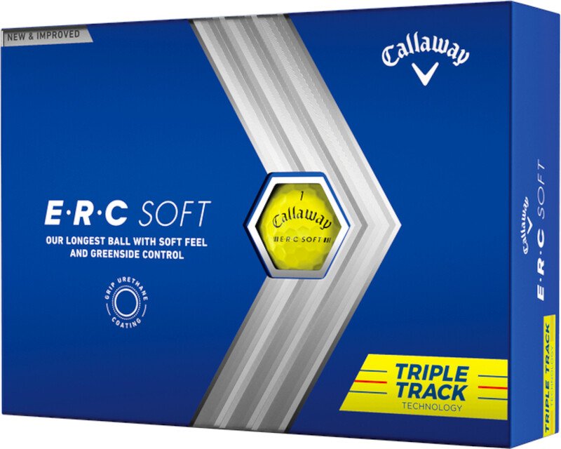 Piłki golfowe Callaway ERC Soft 2023 Triple Track, 12, ERC Soft