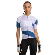 Koszulki rowerowe - Damska koszulka rowerowa z krótkim rękawem Kolarstwo Siroko M2 Provence - miniaturka - grafika 1