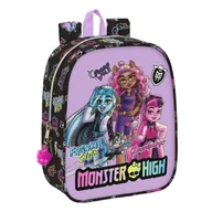 Plecaki szkolne i tornistry - Plecak szkolny Monster High Creep czarny 22 x 27 x 10 cm - miniaturka - grafika 1