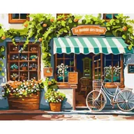 Malowanie po numerach - Ideyka Malowanie po numerach - Świat kwiatów 40x50cm - miniaturka - grafika 1