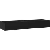 Szafki łazienkowe - Mexen Orio szafka łazienkowa podumywalkowa 160 cm, 1 szuflada, czarna mat - 91A10-16023-1-BF71 - miniaturka - grafika 1