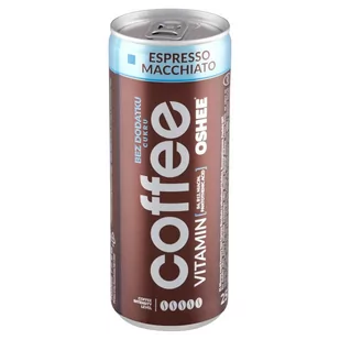 Oshee Coffee Espresso Macchiatto Mleczny napój kawowy 250 ml - Napoje energetyczne i izotoniczne - miniaturka - grafika 1