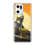 Etui i futerały do telefonów - ERT GROUP etui na telefon Oppo FIND X5 PRO, case oryginalny i oficjalnie licencjonowany przez Star Wars, wzór Baby Yoda 020, optymalnie dopasowane, plecki z TPU - miniaturka - grafika 1