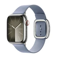 Akcesoria do smartwatchy - Apple pasek w kolorze lawendowego błękitu z klamrą nowoczesną do koperty 38/40/41 mm rozmiar M - miniaturka - grafika 1