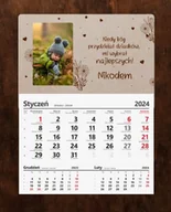Kalendarze - Kalendarz Z Ramką Na Dzień Babci I Dziadka/Drevniane.Pl - miniaturka - grafika 1
