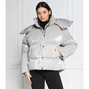 CALVIN KLEIN JEANS Kurtka HIGH FILLED WIDE | Oversize fit - Kurtki damskie - miniaturka - grafika 1