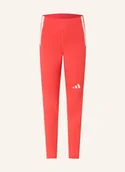 Legginsy - Adidas Legginsy Do Biegania Adizero Full Length rot - miniaturka - grafika 1