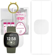 Akcesoria do smartwatchy - 1x Folia hydrożelowa do Fitbit Versa 3 - apgo Smartwatch Hydrogel Protection Ochrona na ekran smartwatcha - miniaturka - grafika 1