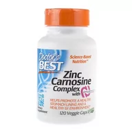 Witaminy i minerały - Doctor's Best Doctor's Best Zinc Carnosine Complex - 120 kapsułek - miniaturka - grafika 1