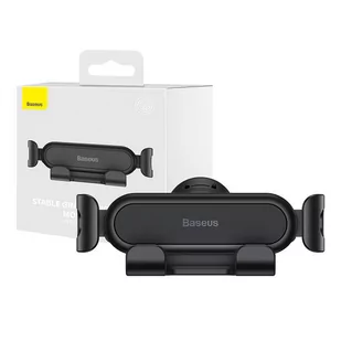 Uchwyt samochodowy grawitacyjny Baseus Lite do kratki (czarny) - Uchwyty samochodowe do telefonów - miniaturka - grafika 1