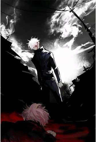Plakat Anime Jujutsu Kaisen JK_012 A2 (custom)