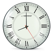 Zegary - Esperanza - Zegar ścienny Roma 30 cm biały - miniaturka - grafika 1