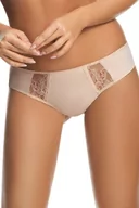 Majtki damskie - Gorsenia K485 Peony beżowy XL Majtki brazyliany - miniaturka - grafika 1