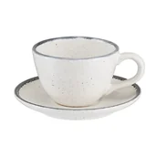 Filiżanki - Filiżanka do kawy herbaty 250 ml ze spodkiem VANILLA - miniaturka - grafika 1