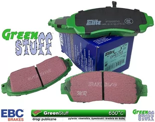 Klocki hamulcowe przednie EBC GreenStuff Elite Honda Odyssey 2005-2017 - Klocki hamulcowe - miniaturka - grafika 1