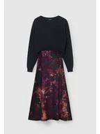 Sukienki - Desigual Sukienka codzienna Rosy 24WWVK15 Kolorowy Slim Fit - miniaturka - grafika 1