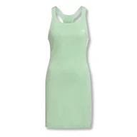 Sukienki - Sukienka damska Adidas Racer dopasowana sportowa zielona-S - miniaturka - grafika 1