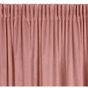 Zasłony - Euro Firany Zasłona Pierre Cardini Taśma 140 x 300 C. Różowy 1219706 - miniaturka - grafika 1