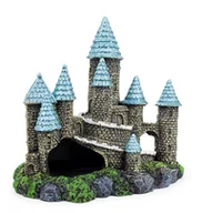 Dekoracje do akwarium - Ozdoba akwariowa Happet R158 zamek 18 cm - miniaturka - grafika 1