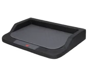 Legowiska dla psów - Legowisko dla psa, Medico standard, 75 x 50cm, L, czarny z grafitem - miniaturka - grafika 1