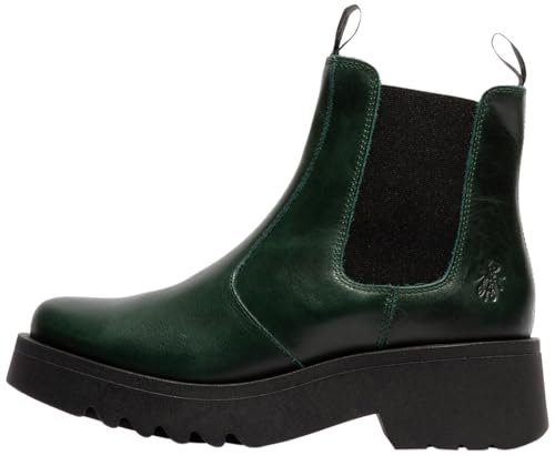 Fly London MEDI789FLY Damskie botki, Petrol, 36, benzyna, 36 EU
