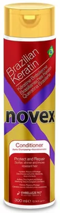 Novex Novex Brazilian Keratin odżywka do włosów suchych i zniszczonych z keratyną 300ml 10968 - Odżywki do włosów - miniaturka - grafika 1