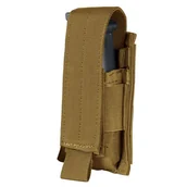 Odzież taktyczna i umundurowanie - Condor - Single Pistol Mag Pouch - Coyote Brown - MA32-498 - miniaturka - grafika 1