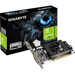 GIGABYTE GeForce GT 710 2GB - Karty graficzne - miniaturka - grafika 1