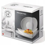 Serwisy obiadowe - Serwis Talerze Obiadowe 6 Os. Prometeo Bormioli - miniaturka - grafika 1