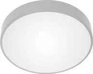 Lampy sufitowe - Lampa sufitowa Orno OVO plafon 5xE27, 5x24W, szara stal, klosz szklany matowy, IP20, ? 600 - miniaturka - grafika 1