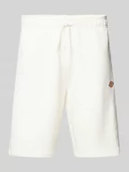 Spodnie sportowe męskie - Szorty z dzianiny dresowej o kroju regular fit z nadrukiem z logo model ‘MAPLETON’ - miniaturka - grafika 1