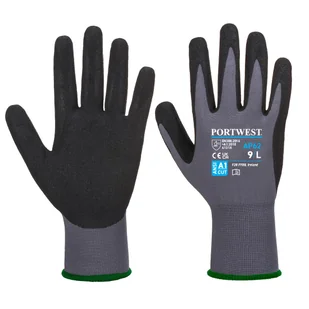 PORTWEST AP62 RĘKAWICA DERMIFLEX AQUA; SZARY/CZARNY - Rękawice robocze - miniaturka - grafika 1