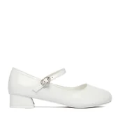 Buty dla dziewczynek - Baleriny JENNY CEO-CM250408-18 Biały - miniaturka - grafika 1