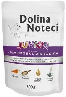 Dolina Noteci PREMIUM Szczenięta bogata w wątróbkę z królika 300g - Mokra karma dla psów - miniaturka - grafika 1