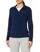 Swetry damskie - Jack Wolfskin Jack Wolfskin Damski sweter Gecko W niebieski (midnight blue) XL 1709531 - miniaturka - grafika 1