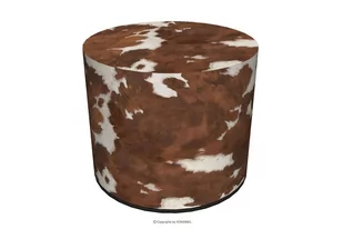 Pufa do siedzenia krowie łaty RASIL - Pufy i podnóżki Pufa do siedzenia krowie łaty RASIL - Pufy i podnóżki - miniaturka - grafika 1