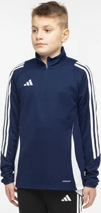 Adidas Bluza dla dzieci adidas Tiro 24 Training Top granatowa IR9360 140cm - Bluzy damskie - miniaturka - grafika 1