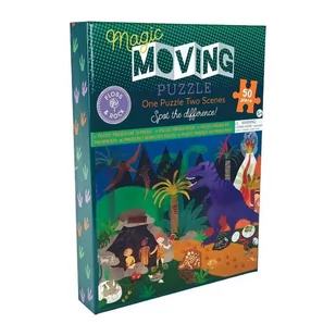 Dinozaury Magiczne Puzzle 50 Elementów - Puzzle - miniaturka - grafika 1
