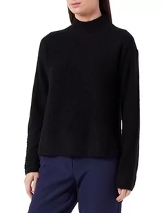BOSS Sweter damski C_fagda Knitted, czarny (Black1), L - Swetry damskie - miniaturka - grafika 1