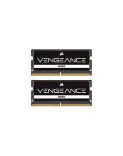 Corsair Vengeance SODIMM DDR55600 64GB CL48 Dual Channel Intel XMP Czarny CMSX64GX5M2A5600C48 - Pamięci RAM - miniaturka - grafika 1