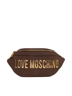 LOVE MOSCHINO Saszetka nerka JC4195PP1NKD0301 Brązowy - Nerki - miniaturka - grafika 1