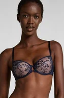 Biustonosze - Hunkemöller Biustonosz usztywniany z fiszbinami Lea Niebieski - miniaturka - grafika 1