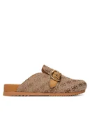 Klapki i japonki damskie - Guess Klapki FLPGAL FAL06 Beżowy - miniaturka - grafika 1