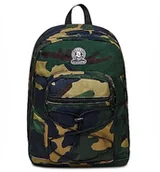 Plecaki - Invicta Plecak Dial Plecak Dla dzieci i młodzieży, Wojskowy zielony, Taglia unica, szkoła - miniaturka - grafika 1