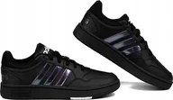 Buty sportowe damskie - Buty Dziecięce Adidas Hoops 3.0 K Czarne GZ9671 r 35,5 - miniaturka - grafika 1