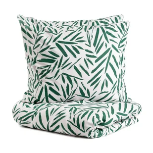 POŚCIEL B2 FOGLIE ESSENTIALS bawełniana w liście 160x200 cm HOMLA - Pościel POŚCIEL B2 FOGLIE ESSENTIALS bawełniana w liście 160x200 cm HOMLA - Pościel - miniaturka - grafika 1