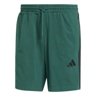 Spodenki męskie - Męskie Spodenki ADIDAS M 3S SJ 7 SHO JF3680 – Zielony - miniaturka - grafika 1
