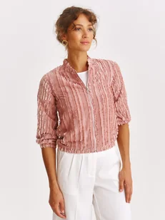 żakiet damski różowy - SZK0734RO żakiet - TOP SECRET - Odzieżowy sklep internetowy TOP SECRET - Marynarki i żakiety damskie - miniaturka - grafika 1