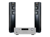 Zestawy stereo - Rotel RA-1572 MK II (srebrny) + Carina FS247 (czarny) - miniaturka - grafika 1